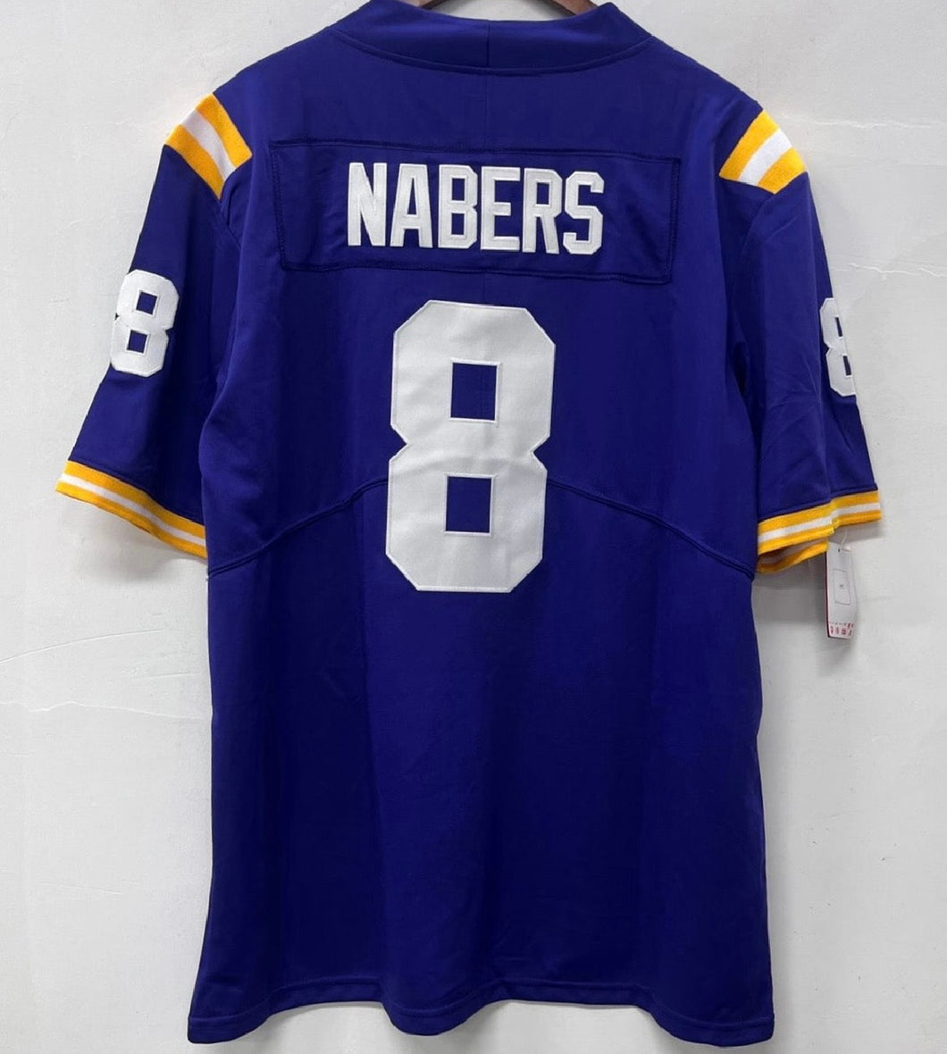Malik Nabers LSU Tigers YOUTH KIDS Official NCAA Nike Jersey