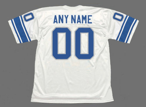Any name & Number Detroit Lions NFL Mitchell & Ness Jersey white
