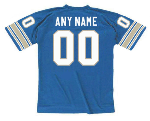 Any name & Number Detroit Lions NFL Mitchell & Ness Jersey