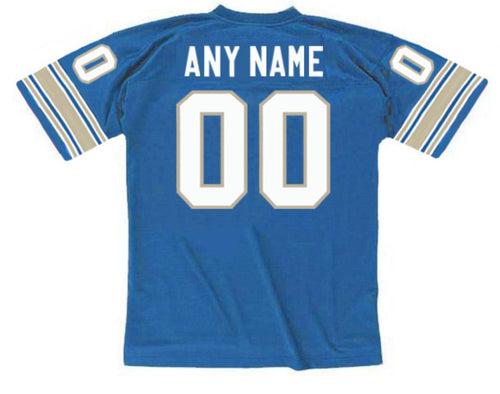 Any name & Number Detroit Lions 1994 NFL Mitchell & Ness Jersey