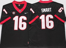 Kirby Smart Georgia Bulldogs Official NCAA Nike Jersey black