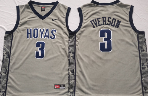 Allen Iverson Georgetown Hoyas Stitched NIKE Jersey