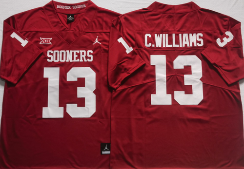Caleb Williams Oklahoma Sooners Jersey Nike Stitched letters & numbers