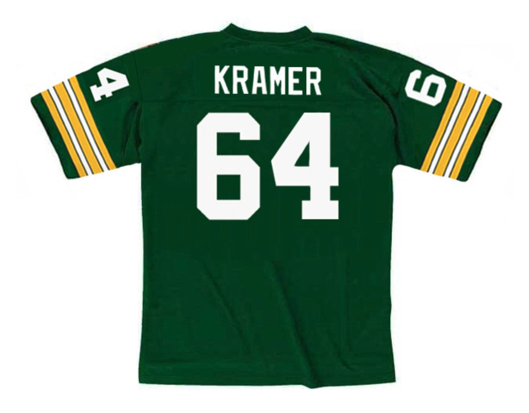 Jerry Kramer Green Bay Packers NFL Mitchell & Ness Jersey