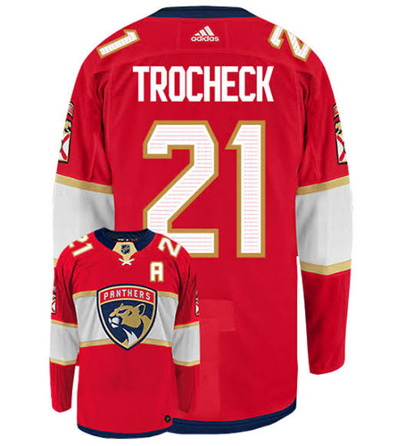 Vincent Trocheck Florida Panthers Official NHL Adidas Jersey