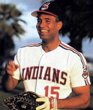 Sandy Alomar Cleveland Indians Official MLB Majestic Jersey