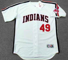 Tom Candiotti Cleveland Indians Official MLB Majestic Jersey