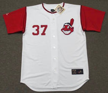 Tommy John Cleveland Indians Official MLB Majestic Jersey