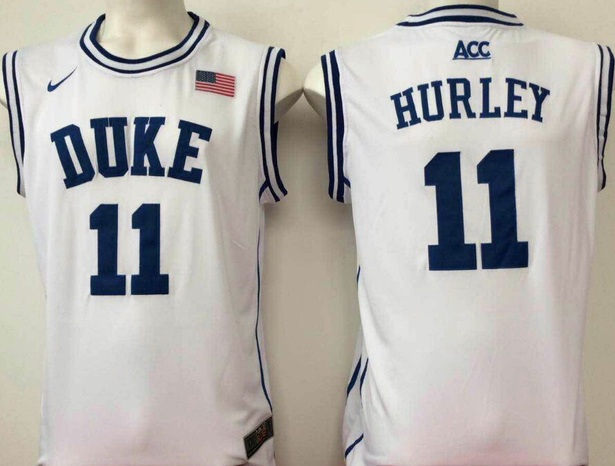 Bobby Hurley Duke Blue Devils NCAA Nike jersey White