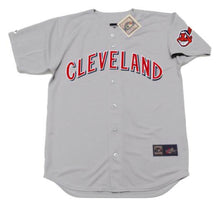 Vada Pinson Cleveland Indians Official MLB Majestic Jersey gray