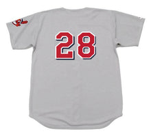 Vada Pinson Cleveland Indians Official MLB Majestic Jersey gray