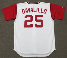 Vic Davalillo Cleveland Indians Official MLB Majestic Jersey