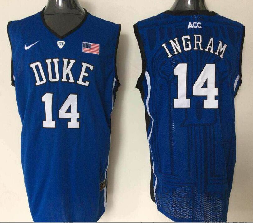 Brandon Ingram Duke Blue Devils NCAA Nike jersey Blue