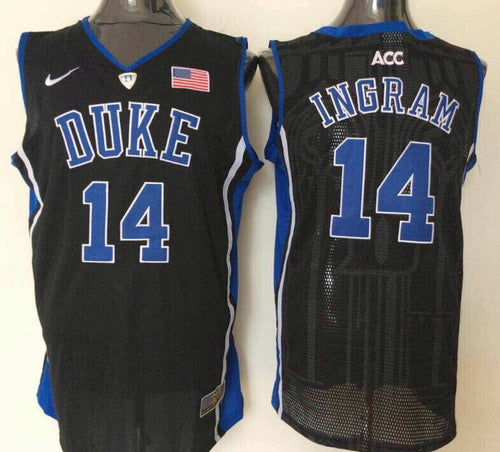 Brandon Ingram Duke Blue Devils NCAA Nike jersey Black