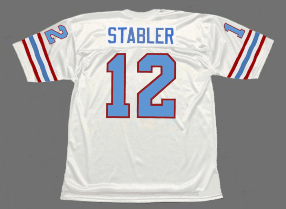 Ken Stabler Houston Oilers NFL Mitchell & Ness Jersey – Classic 