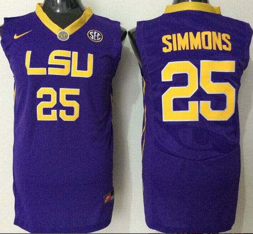 Ben Simmons LSU Tigers NCAA Nike jersey