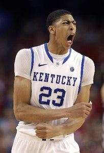 Anthony Davis University of Kentucky Jersey Nike white