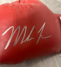 Mike Tyson Autographed Everlast Boxing glove COA & Photo signing