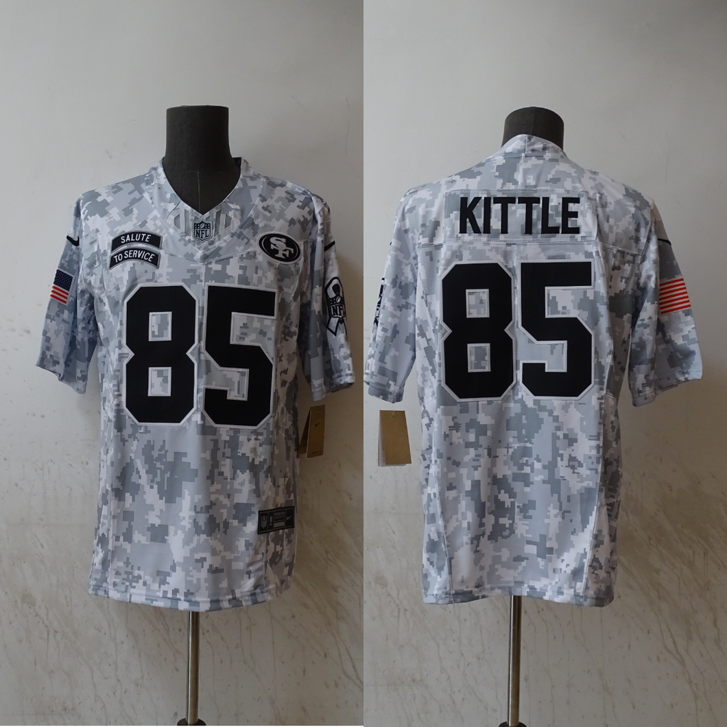 George Kittle San Francisco 49ers Nike 2024 NFL Salute to Service Jersey
