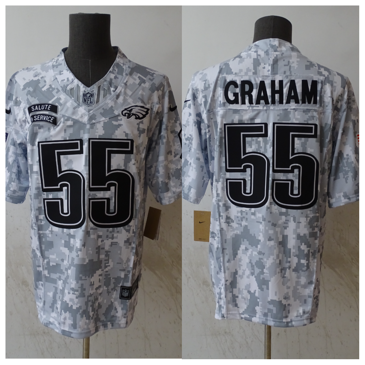 Brandon Graham Philadelphia Eagles 2024 Nike NFL Salute to Service