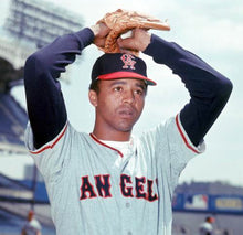 Rudy May Anaheim California Angels Official MLB Majestic Jersey