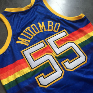 Dikembe Mutombo Denver Nuggets Jersey Mitchell & Ness