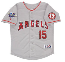 Tim Salmon Anaheim California Angels Official MLB Majestic Jersey gray