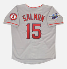 Tim Salmon Anaheim California Angels Official MLB Majestic Jersey gray