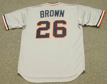 Gates Brown Detroit Tigers Official MLB Majestic Jersey