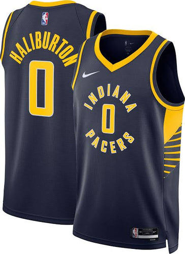 Tyrese Haliburton Indiana Pacers Official NBA Nike Jersey blue