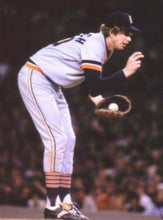 Mark Fidrych Detroit Tigers Official MLB Majestic Jersey