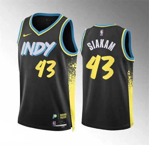 Pascal Siakam Indiana Pacers Official NBA Nike Jersey black