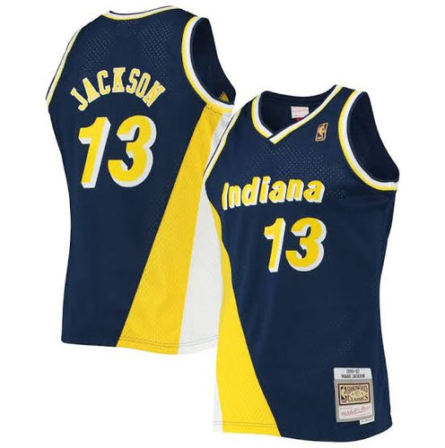 Mark Jackson Indiana Pacers Official NBA Nike Jersey