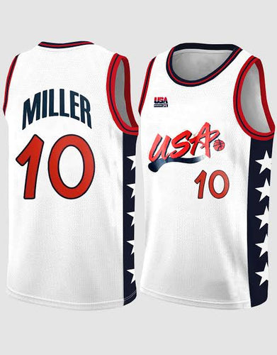 Reggie Miller USA Basketball Olympic Jersey