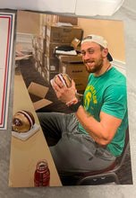 George Kittle San Francisco 49ers Autographed Mini Helmet with COA Photo signing
