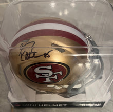 George Kittle San Francisco 49ers Autographed Mini Helmet with COA Photo signing
