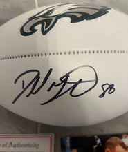 Dallas Goedert Autographed Philadelphia Eagles Football with COA & Photo signing