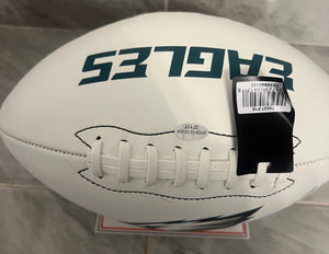 Saquon Barkley Autographed Philadelphia Eagles Football  with COA