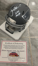 Julian Edelman Autographed New England Patriots Slate Mini Helmet with COA