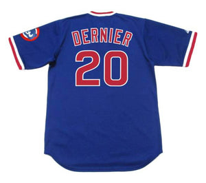 Bob Dernier Chicago Cubs Official MLB Majestic Jersey