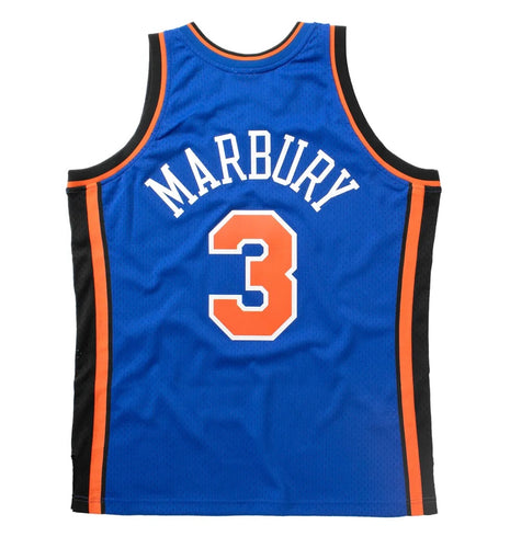 Stephon Marbury New York Knicks Official NBA Jersey Customized by Mitchell & Ness