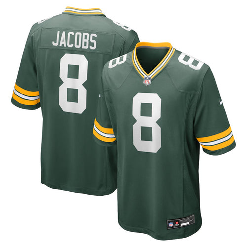 Josh Jacobs Green Bay Packers NFL Nike Jersey Green