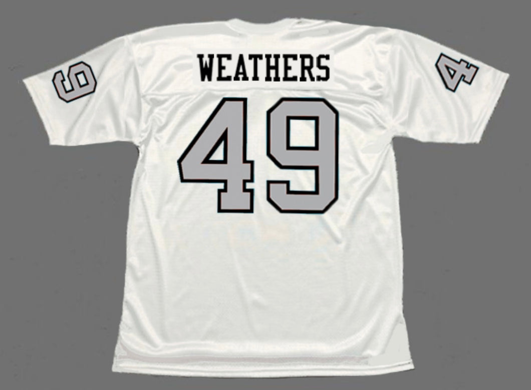 Carl Weathers 1970 Oakland Raiders Mitchell & Ness Jersey