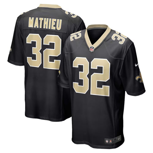 Tyrann Mathieu New Orleans Saints Official NFL Nike Jersey black