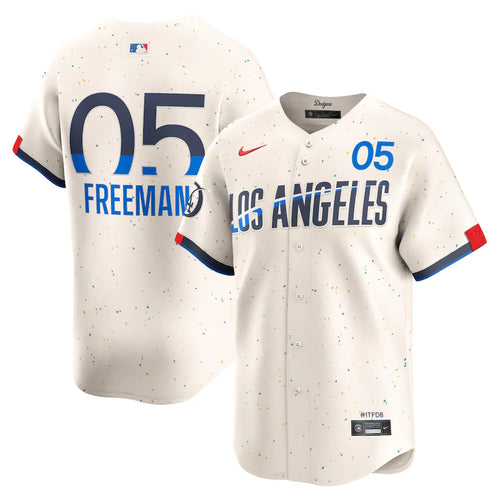 Freddie Freeman Los Angeles Dodgers Official MLB Nike City Connect Jersey