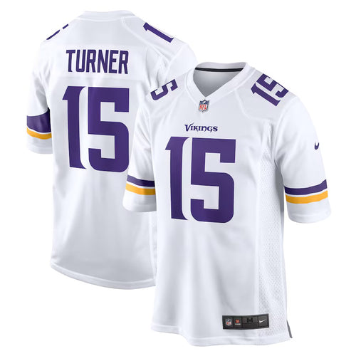 Dallas Turner Minnesota Vikings Official NFL Jersey Nike white