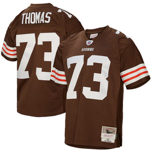 Joe Thomas Cleveland Browns Official NFL Jersey Mitchell & Ness
