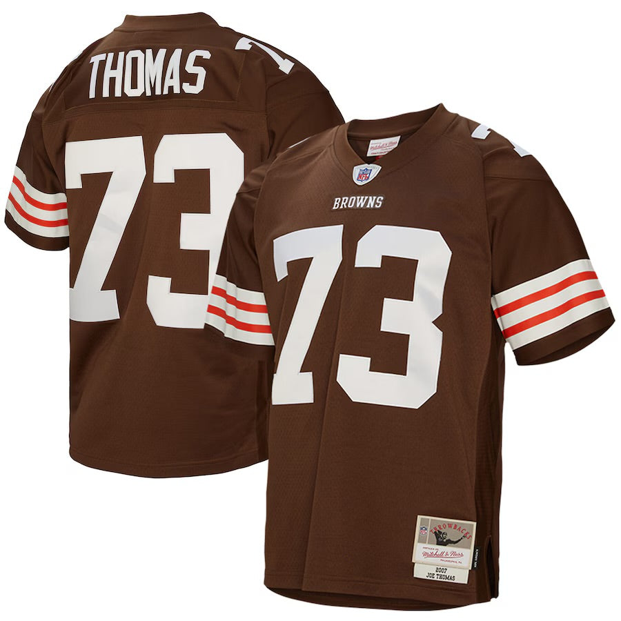 Joe Thomas Cleveland Browns Official NFL Jersey Mitchell & Ness