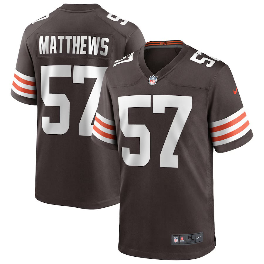 Clay Matthews Cleveland Browns Official NFL NIKE Jersey