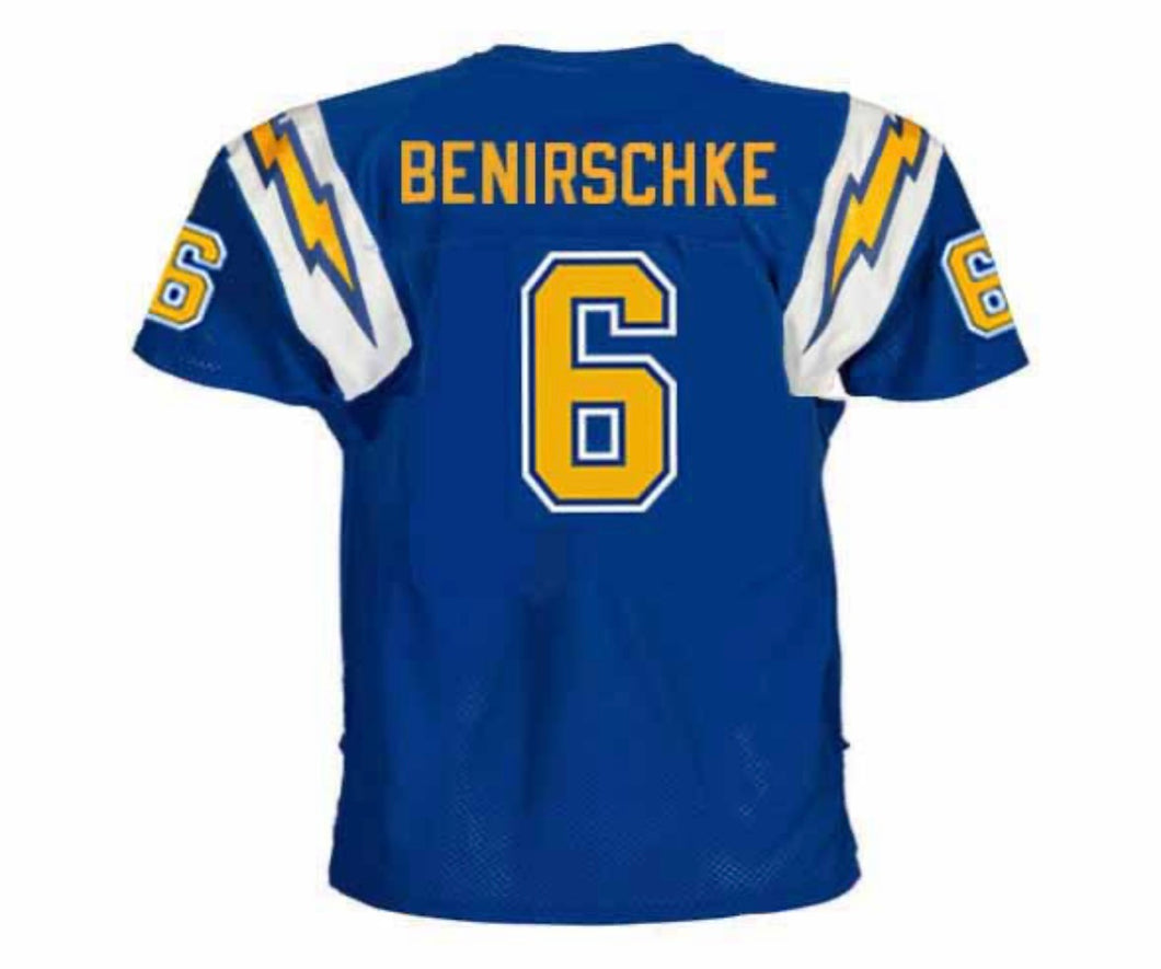 Rolf Benirschke San Diego Chargers NFL Mitchell & Ness Jersey